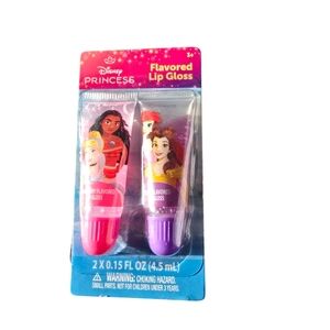 Disney Princess Lip Gloss 2pk Strawberry and Grape Flavored
